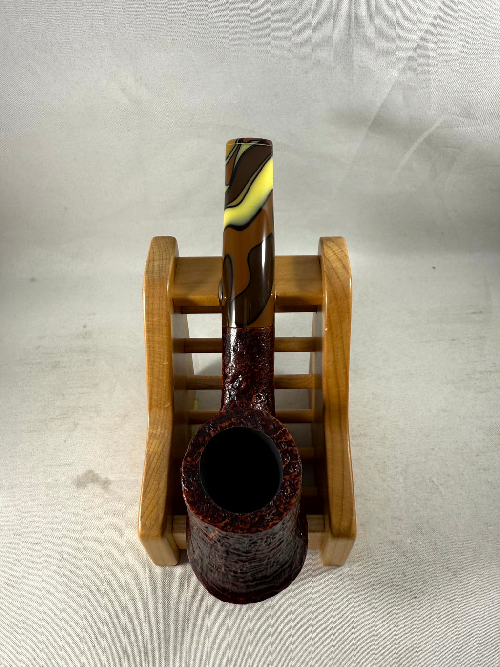 Savinelli Autograph Sandblast Freehand 102-0786 Tobacco Pipe