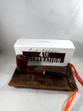 10th Anniversary Smooth Bent Dublin with Horn Tobacco Pipe