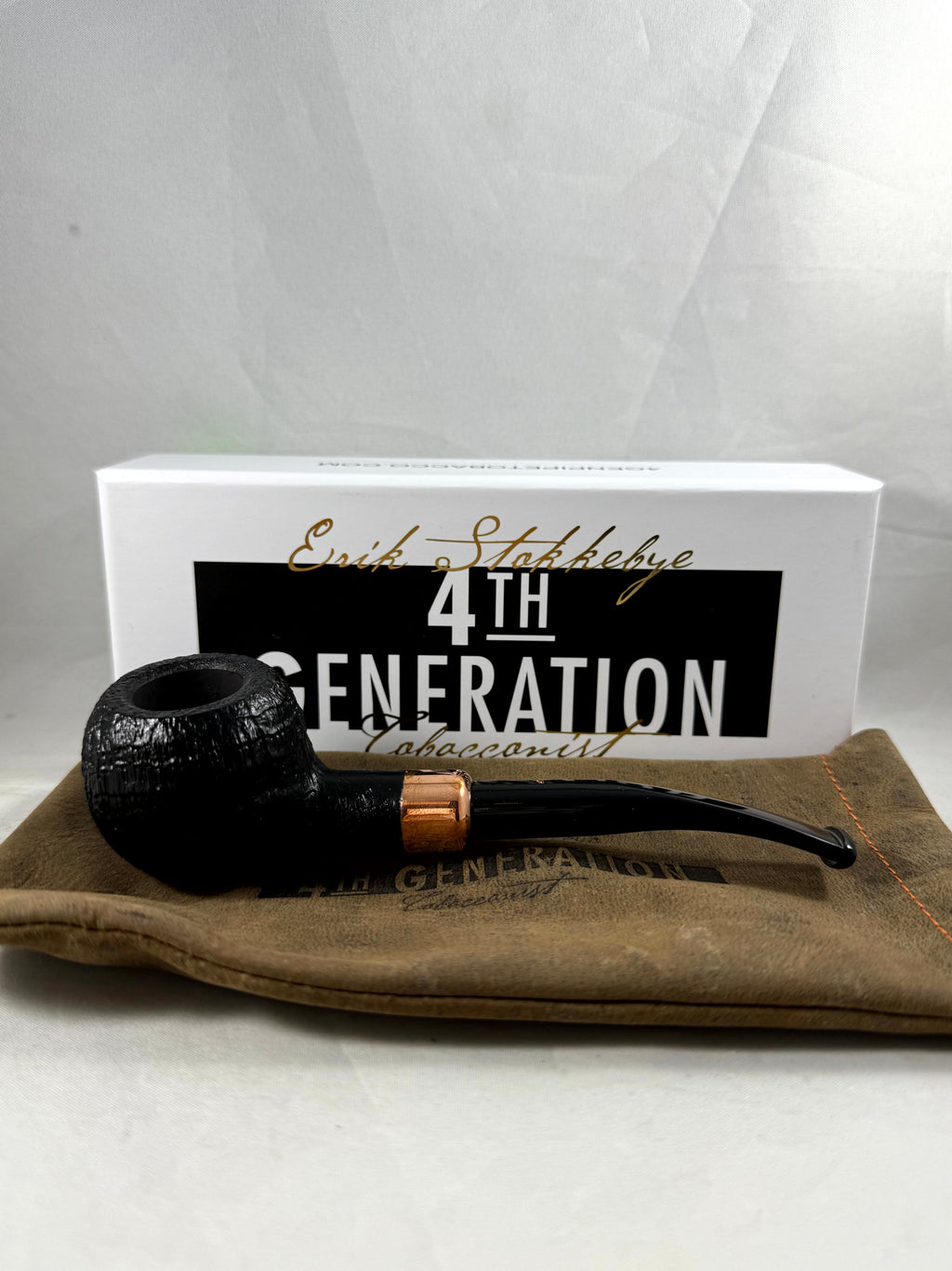 Klassisk Sandblasted (406) Tobacco Pipe