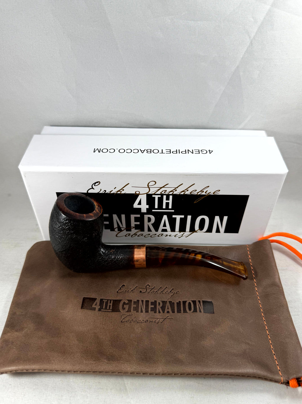 Pipe of the Year 2024 Sandblasted Black Tobacco Pipe