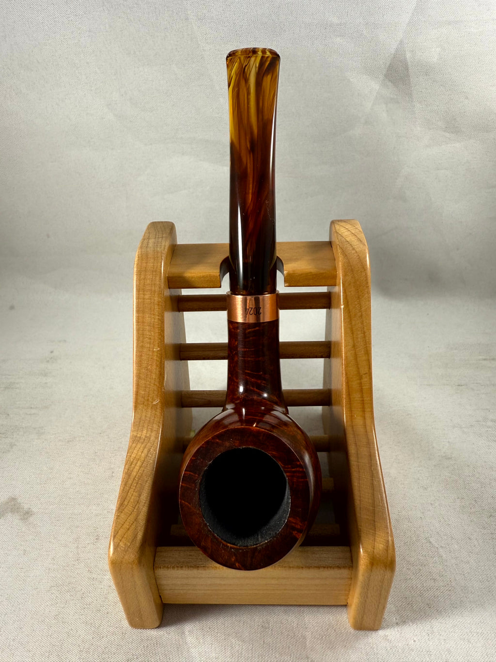 Pipe of the Year 2024 Smooth Brown Tobacco Pipe