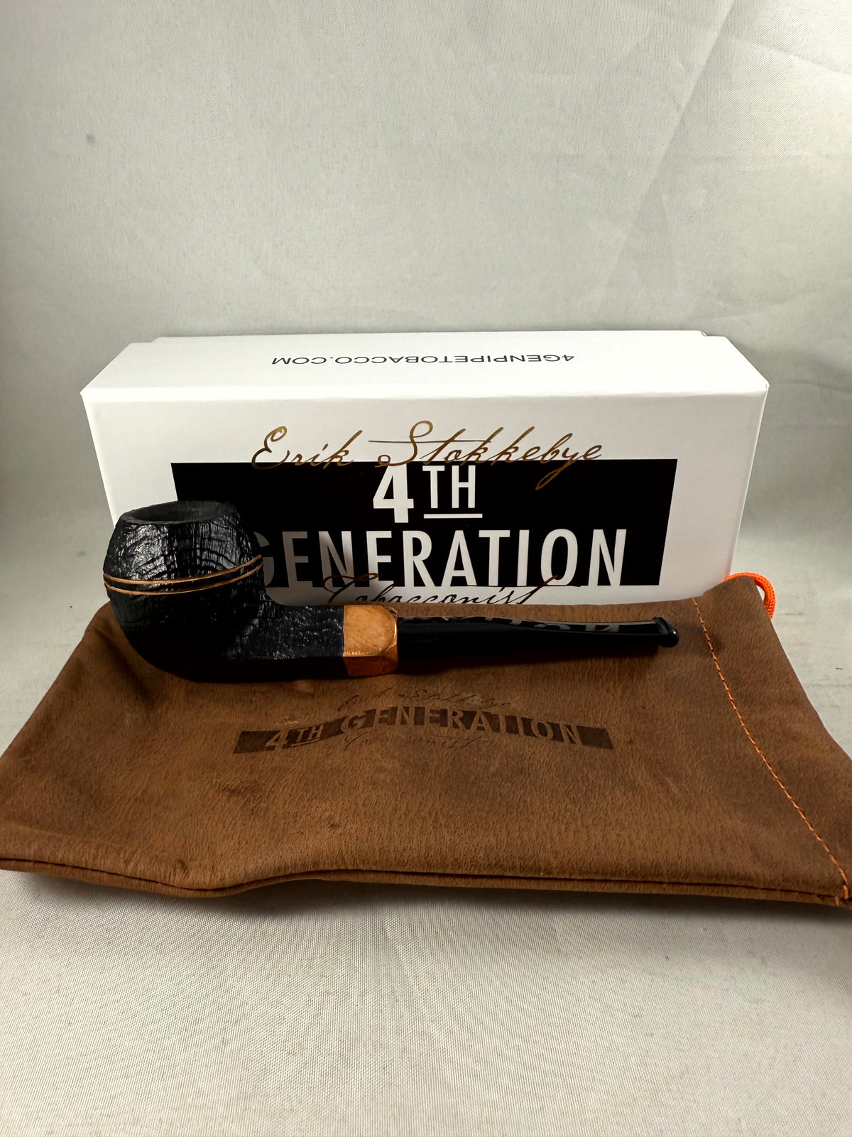 Klassisk Sandblasted (407) Tobacco Pipe