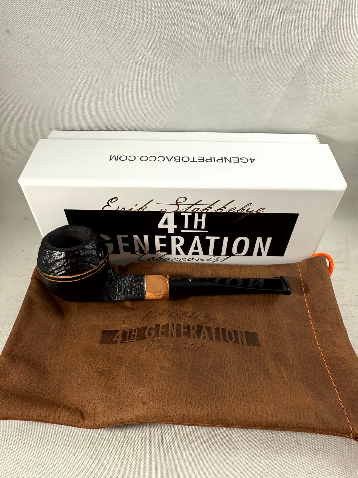Klassisk Sandblasted (407) Tobacco Pipe