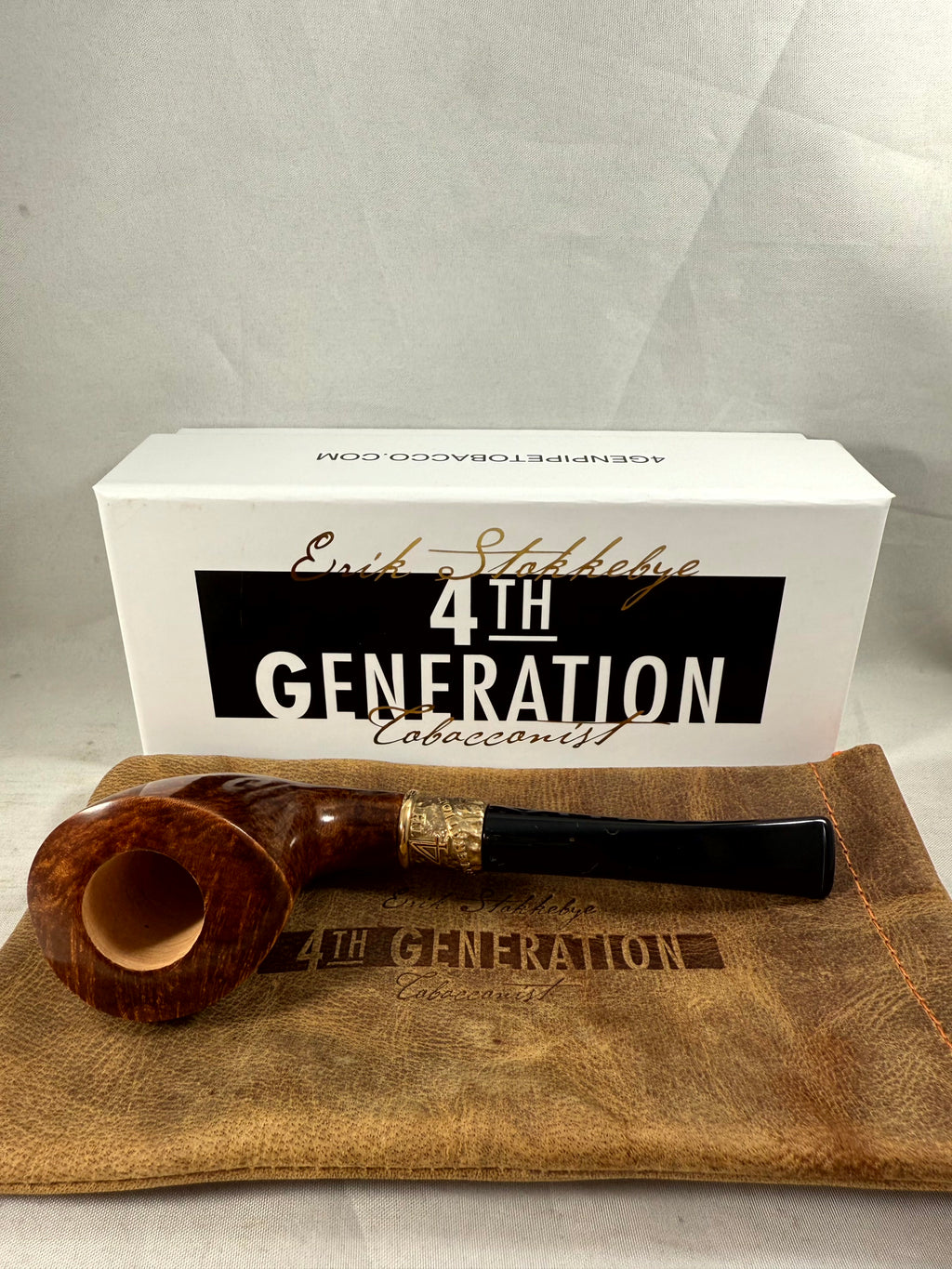 Autumn Collection Oval Bent Dublin Tobacco Pipe