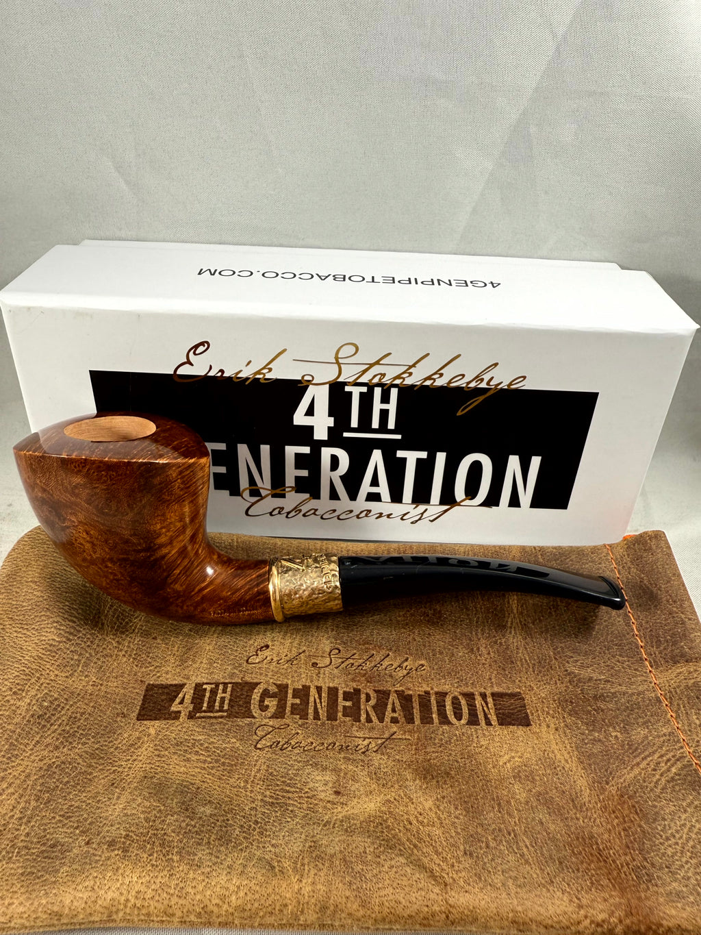 Autumn Collection Oval Bent Dublin Tobacco Pipe