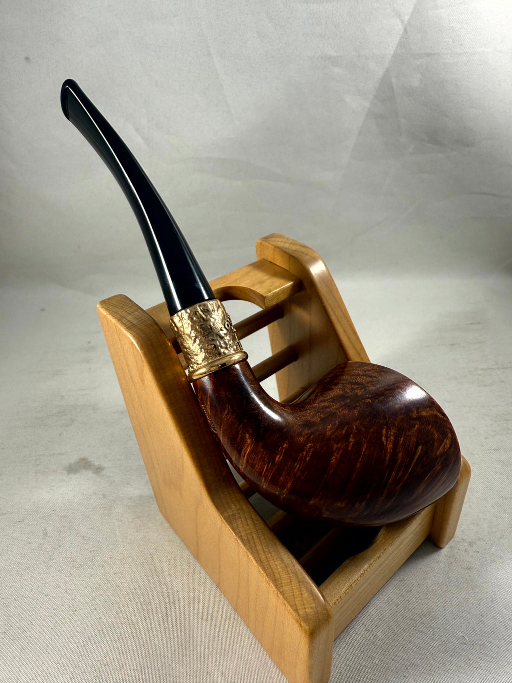 Autumn Collection Oval Bent Dublin Tobacco Pipe
