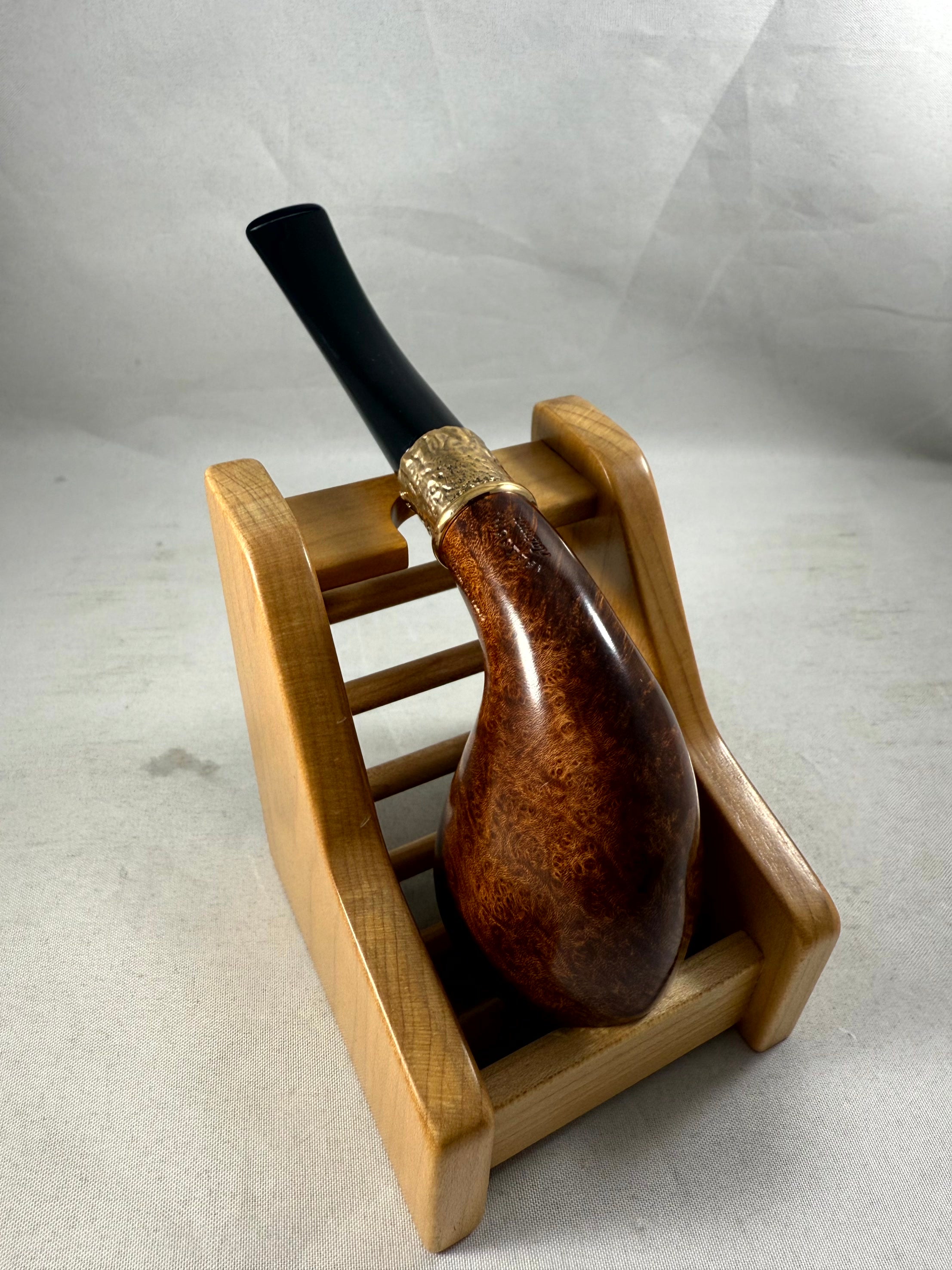 Autumn Collection Oval Bent Dublin Tobacco Pipe