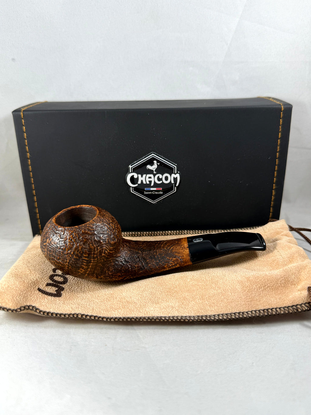 Eltang Sandblasted Oscar Tobacco Pipe