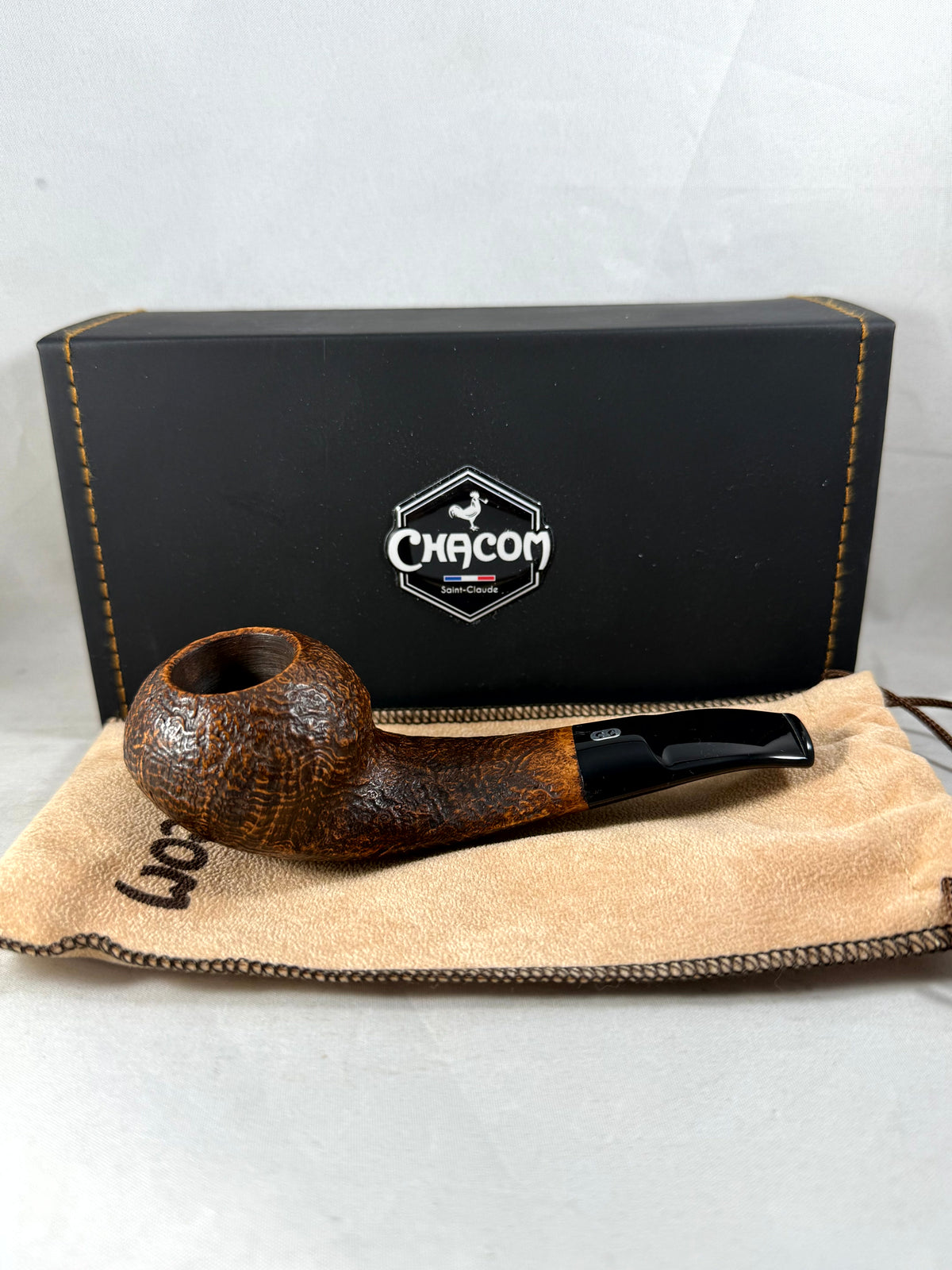 Eltang Sandblasted Oscar Tobacco Pipe