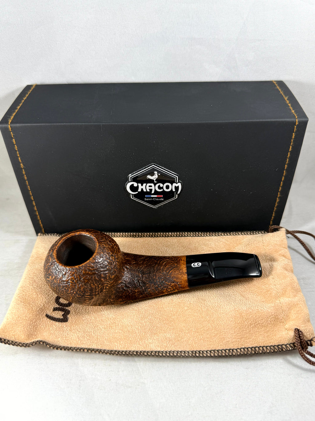Eltang Sandblasted Oscar Tobacco Pipe