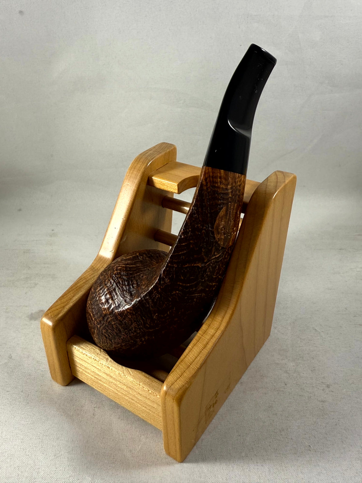 Eltang Sandblasted Oscar Tobacco Pipe