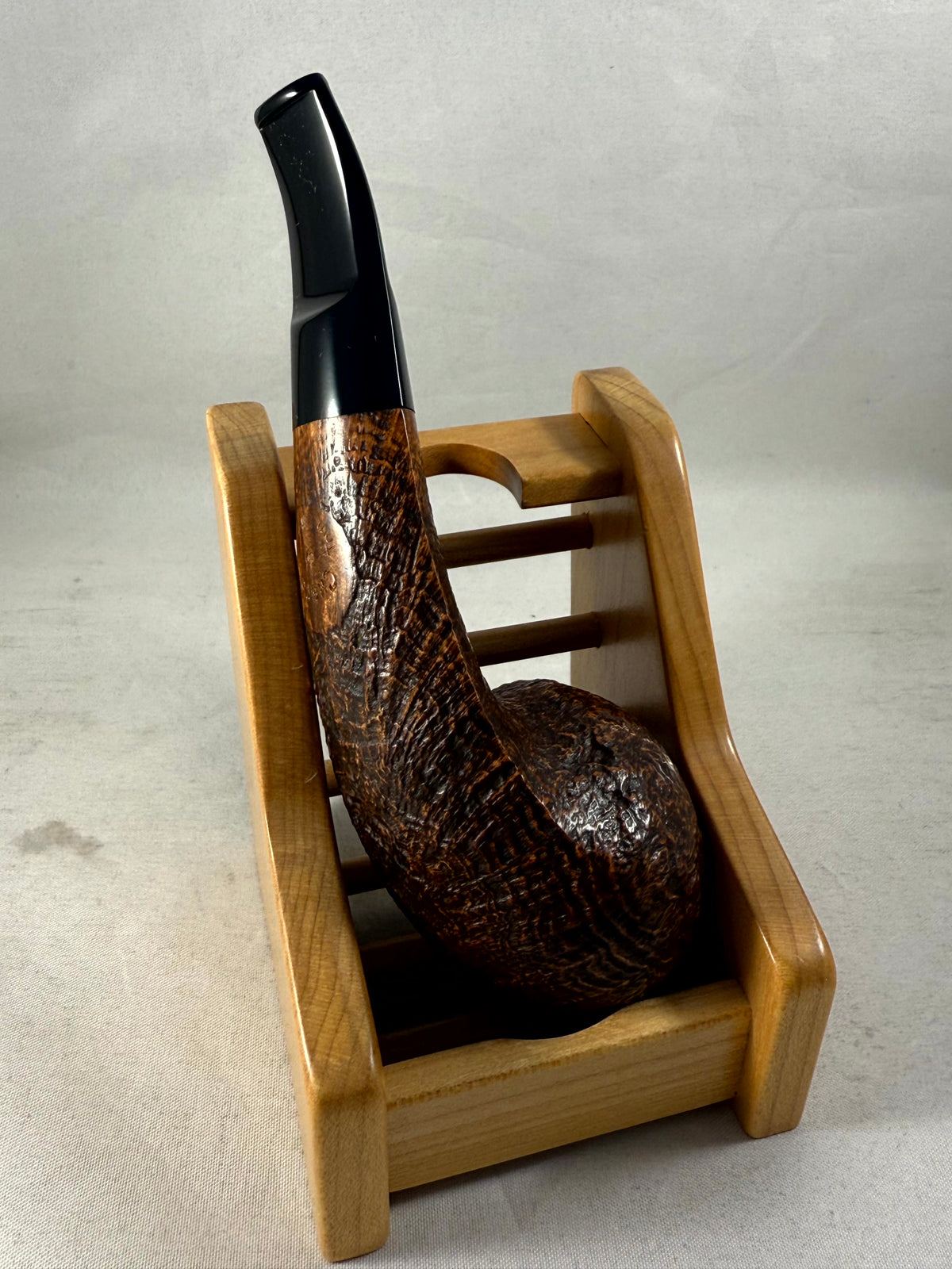 Eltang Sandblasted Oscar Tobacco Pipe