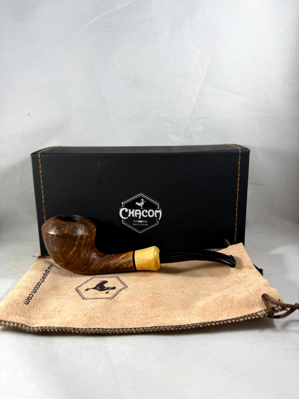 Maitre Pipier Smooth Brown Tobacco Pipe