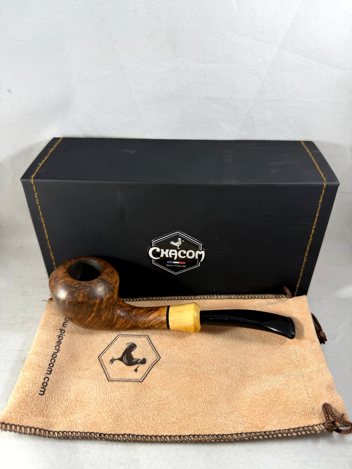 Maitre Pipier Smooth Brown Tobacco Pipe