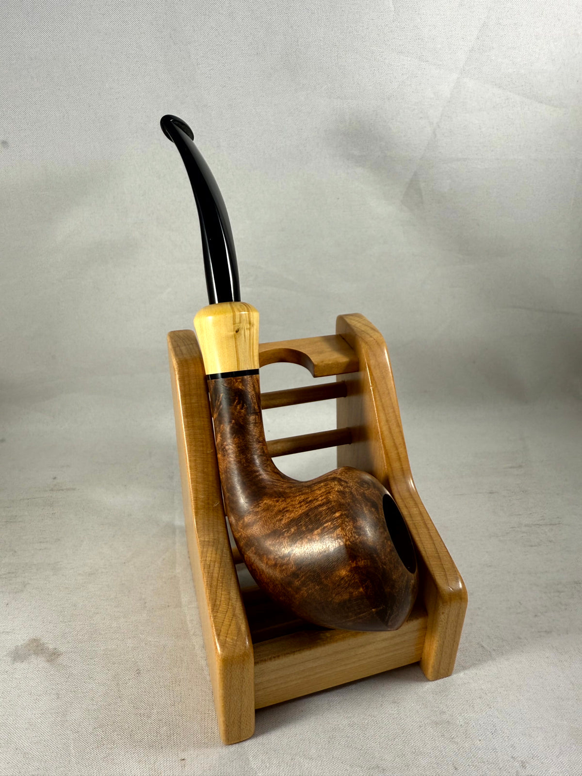 Maitre Pipier Smooth Brown Tobacco Pipe