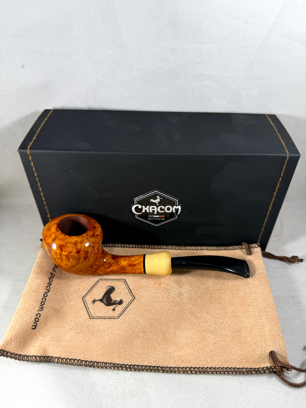 Maitre Pipier Smooth Natural Tobacco Pipe