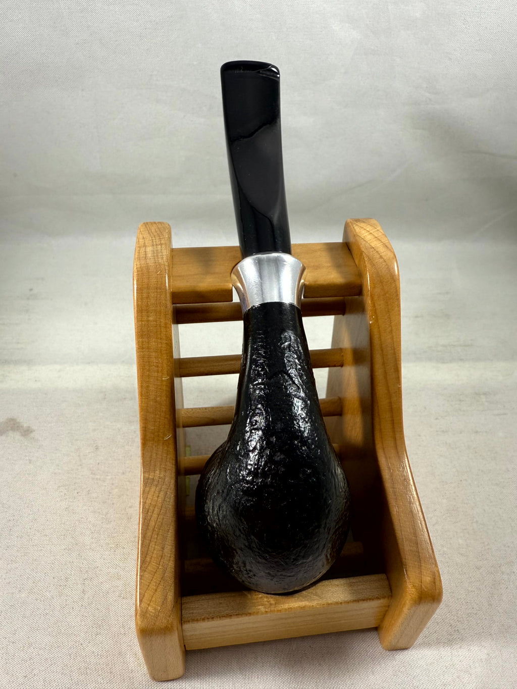 Tromba Sandblasted (104) (9mm) Tobacco Pipe