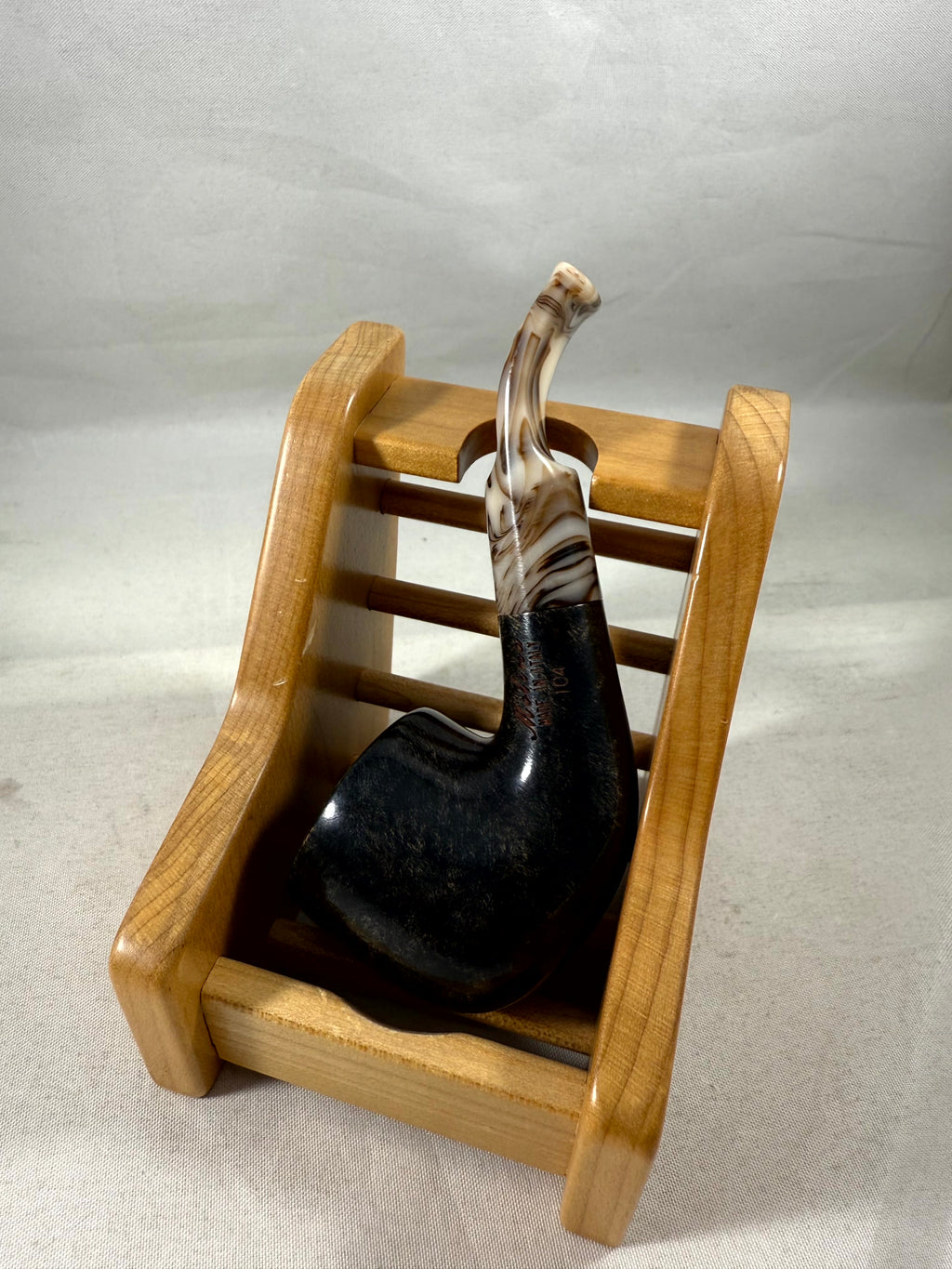Peppino Grey (104) (9mm) Tobacco Pipe