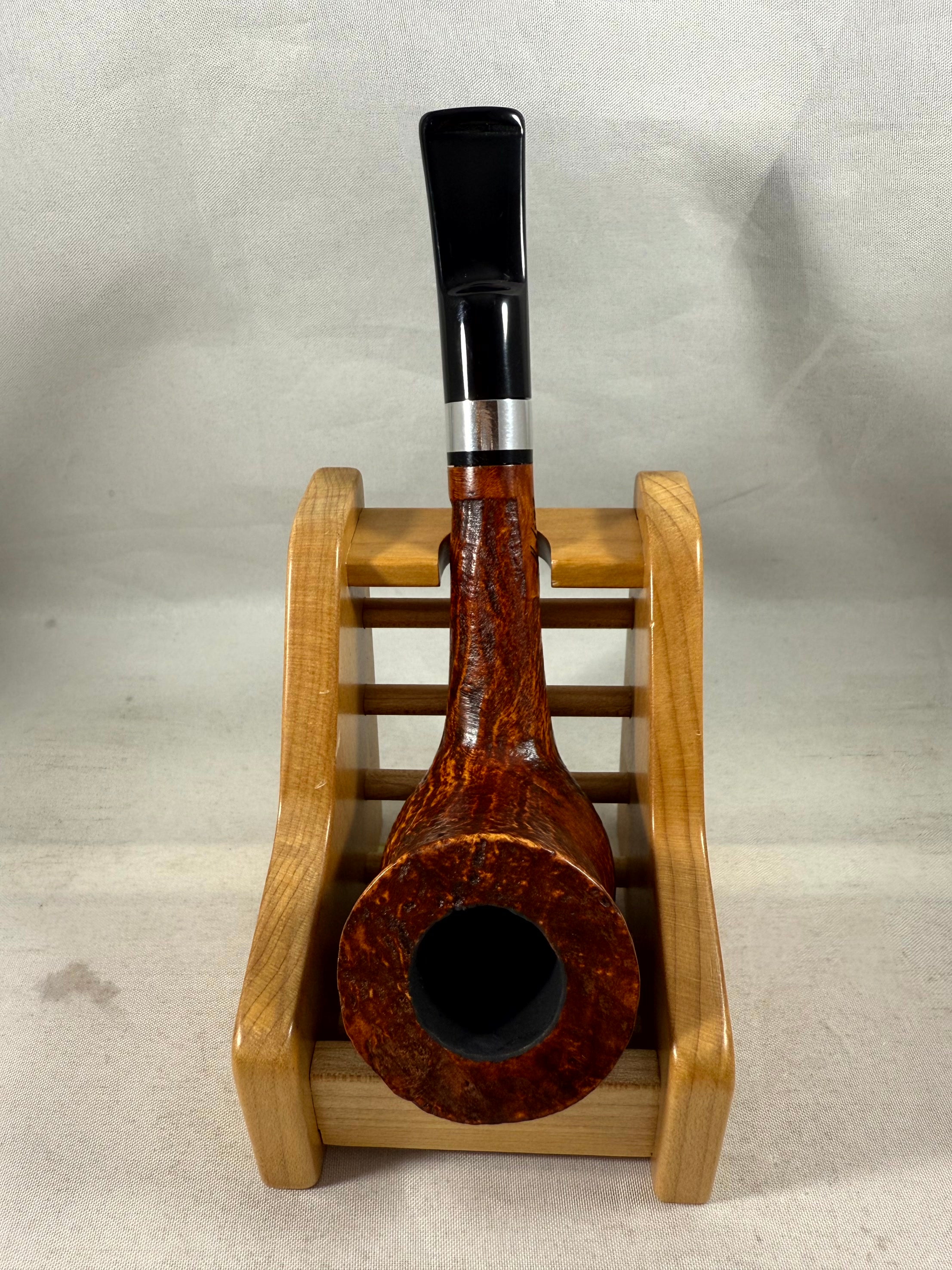 Alba Sandblasted Light Brown (103) (9mm) Tobacco Pipe