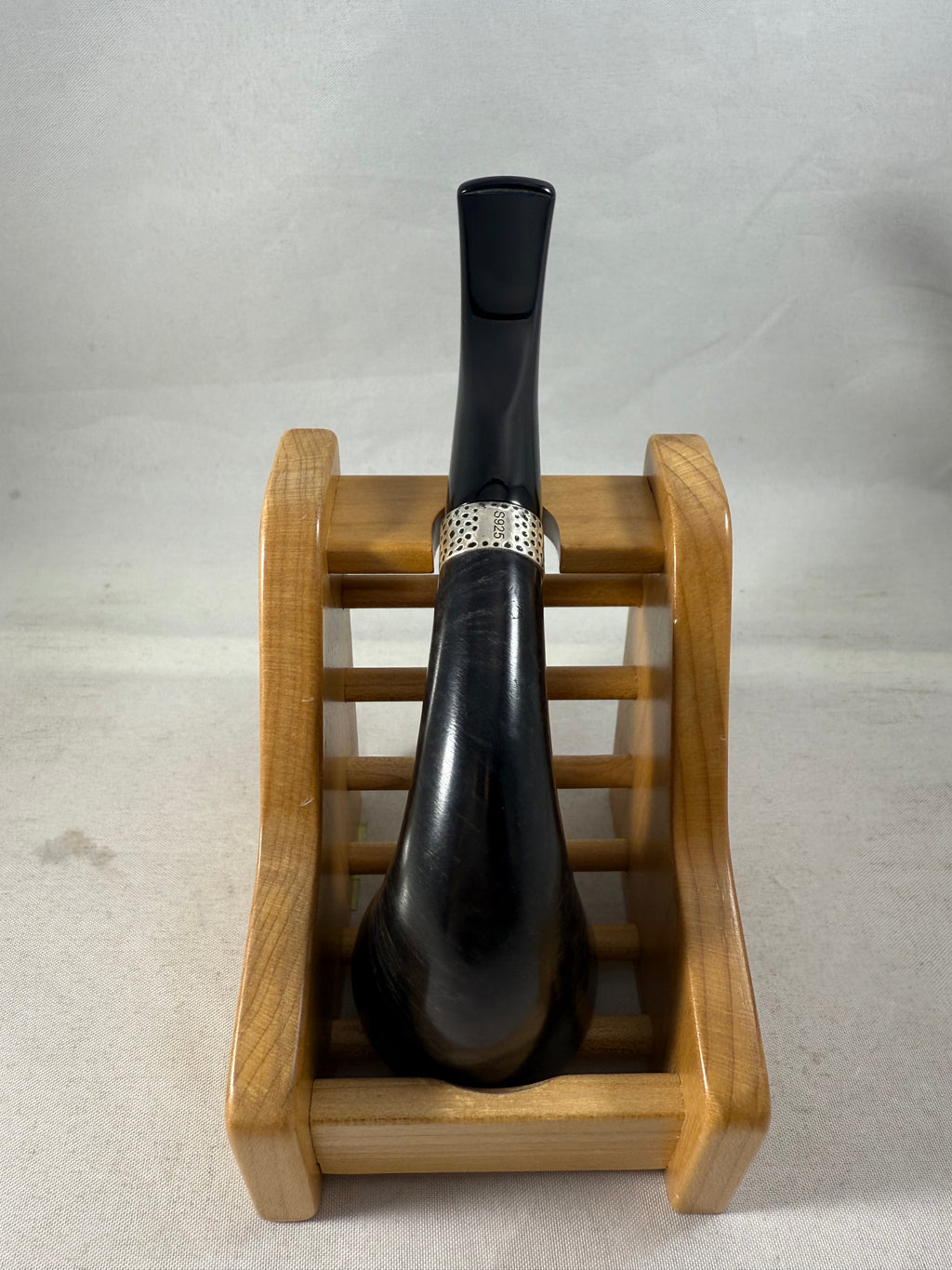 Silver Classic Black Smooth- No. 5