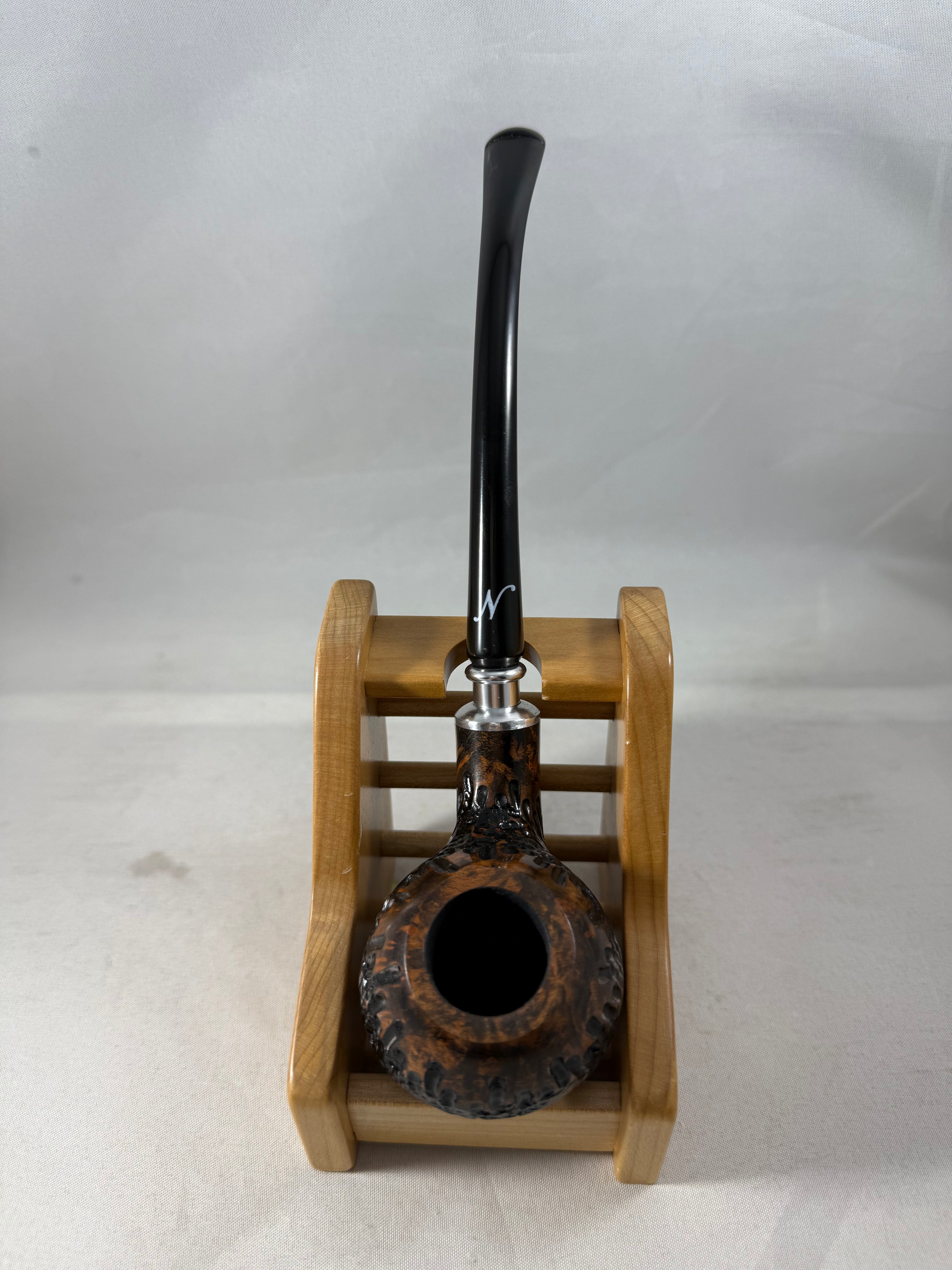 Partially Rusticated Bent Pot Churchwarden Spigot