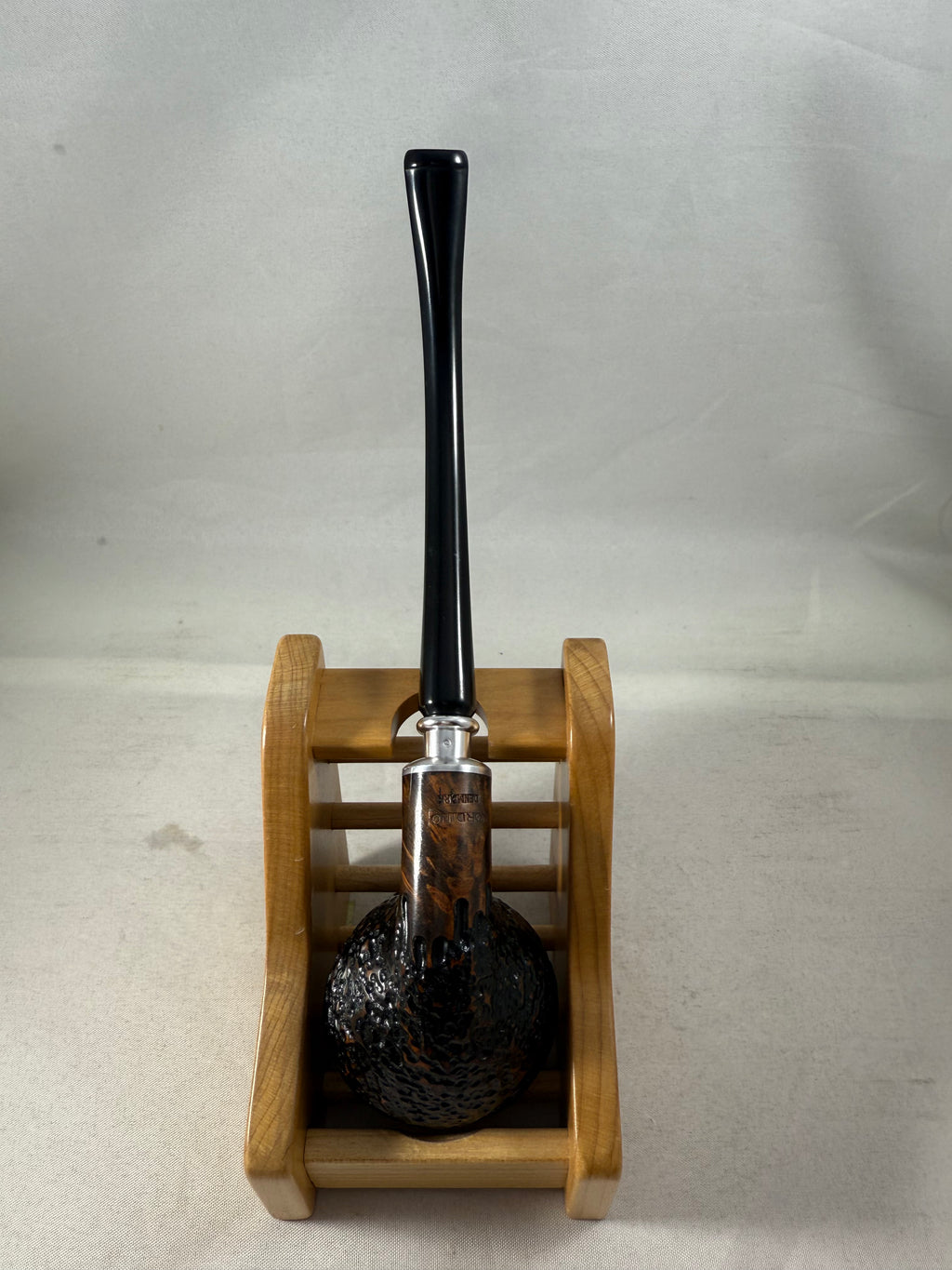Partially Rusticated Bent Apple Churchwarden Spigot